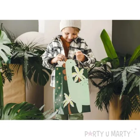 torebka prezentowa dinozaury brachiozaur partydeco 37x24 cm