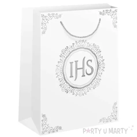 torebka prezentowa komunia swieta ihs partypal 32x26x12 cm