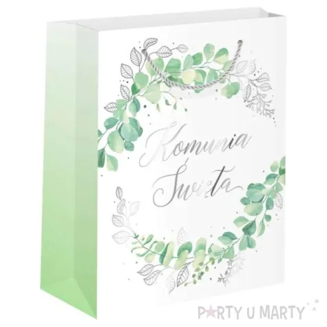 torebka prezentowa komunia swieta partypal 15x20x10 cm