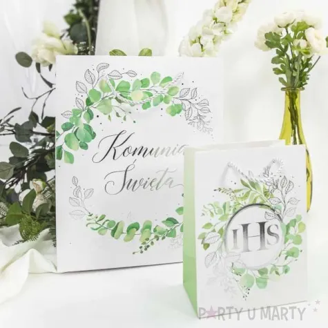 torebka prezentowa komunia swieta partypal 15x20x10 cm