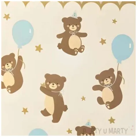 torebka prezentowa mis bezowy partydeco 26 x 32 5 x 13 cm