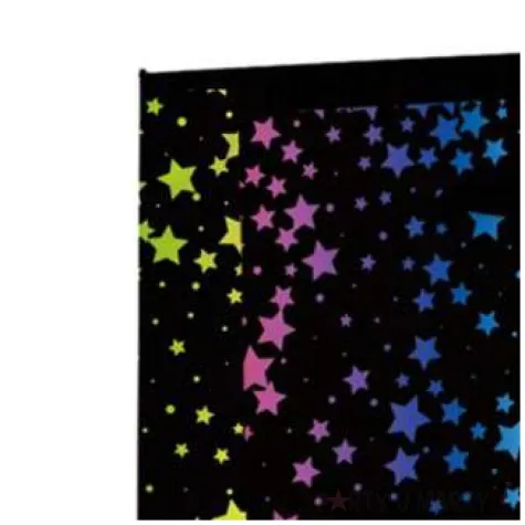 torebka prezentowa teczowe grochy partypal 23 x 18 cm