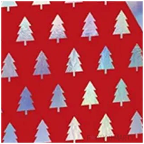 torebka prezentowa xmas choinki czerwona partypal 32x42x12 cm