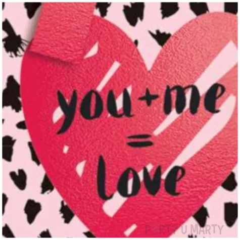 torebka prezentowa you me love partypal 32x26x12 cm