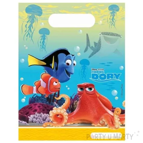torebki foliowe finding dory procos 17x23 cm 6 szt