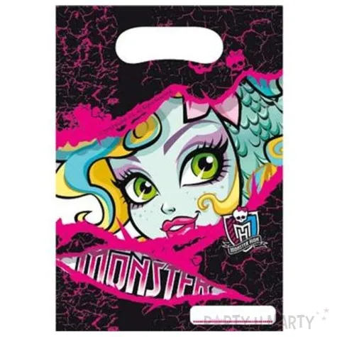 torebki foliowe monster high procos 6 szt