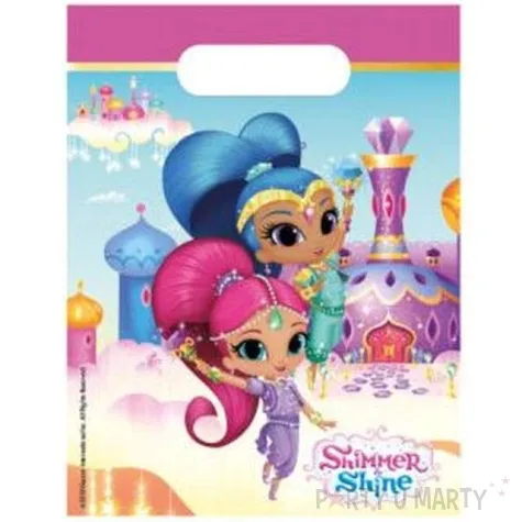 torebki foliowe shimmer shine procos 23x17 cm 6 szt