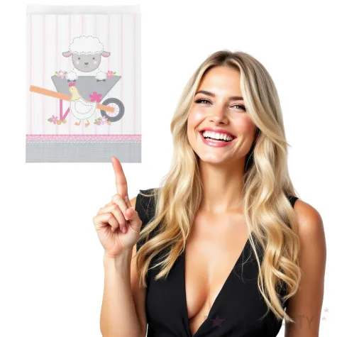 torebki na slodycze farmhouse girl creativeconverting 10 szt