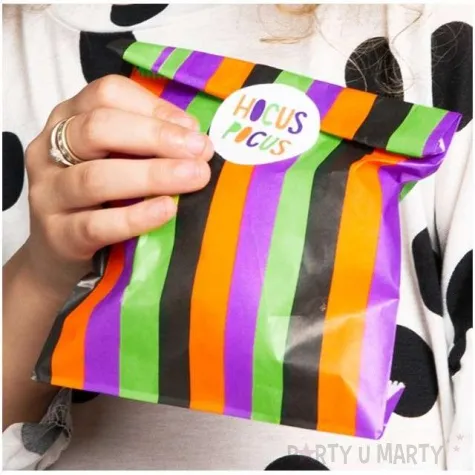 torebki na slodycze hocus pocus partydeco 6 szt