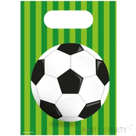 torebki na slodycze pilka nozna pd party 6 szt