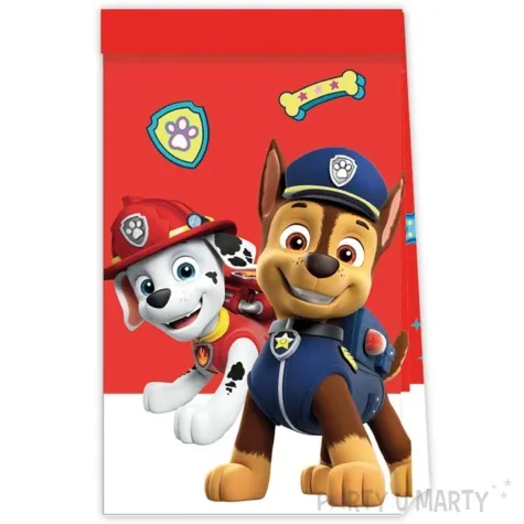 torebki papierowe paw patrol psi patrol chase i marshall procos 4 szt