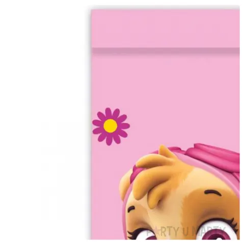 torebki papierowe paw patrol skye i everest procos 16 x 22 cm 4 szt