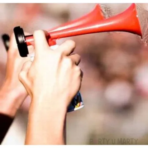 trabka kibica stadionowa z tlokiem i pompka funny fashion