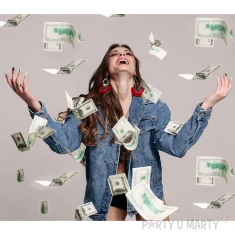 tuba strzelajaca konfetti banknoty 500 euro 40 cm godan