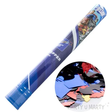 tuba strzelajaca konfetti justice league party factory 40 cm