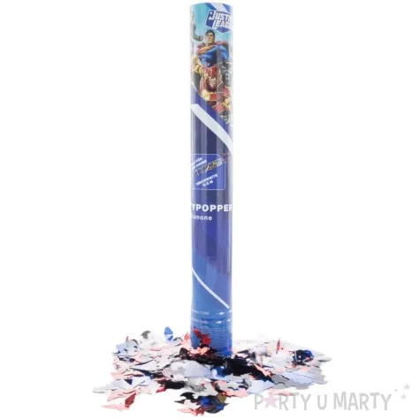 tuba strzelajaca konfetti justice league party factory 40 cm