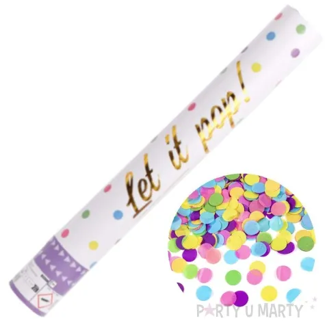 tuba strzelajaca konfetti kolka mix amscan 40 cm