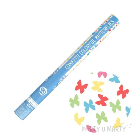 tuba strzelajaca konfetti motylki mix godan 60 cm