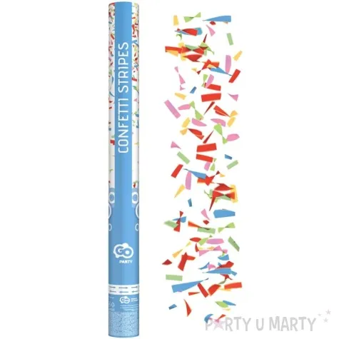 tuba strzelajaca konfetti paski mix godan 60 cm