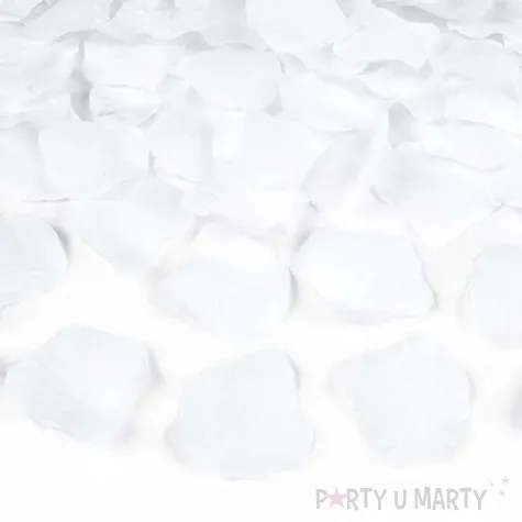 tuba strzelajaca konfetti platki roz bialy partydeco 60 cm