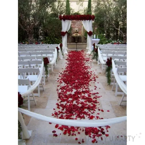 tuba strzelajaca konfetti serca czerwone partypal 60 cm