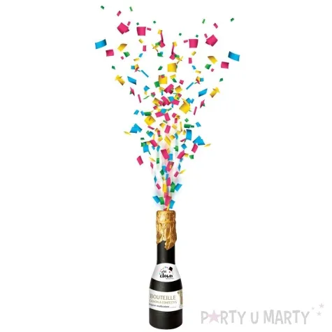tuba strzelajaca konfetti szampan serpentyny mix ptitclown 16 cm