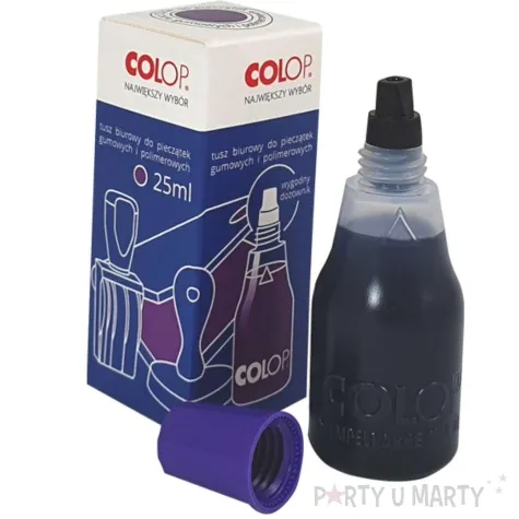 tusz do stempli classic fioletowy wodny 25 ml colop