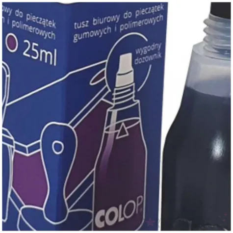 tusz do stempli classic fioletowy wodny 25 ml colop