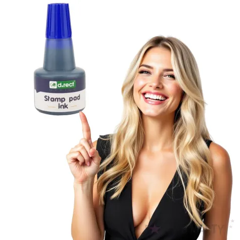 tusz do stempli d rect pigment 25 ml niebieski