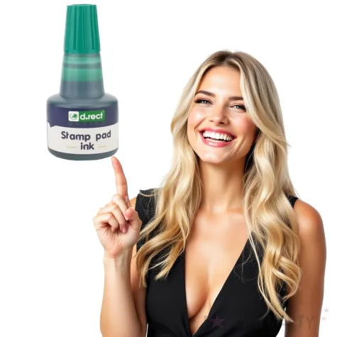 tusz do stempli d rect pigment 25 ml zielony