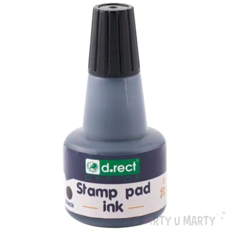 tusz do stempli d rect water 30 ml czarny