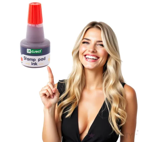 tusz do stempli d rect water 30 ml czerwony