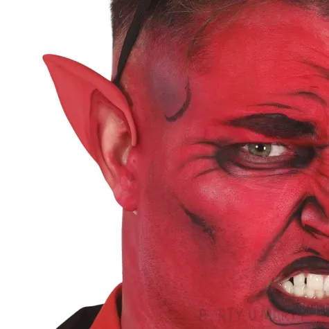 uszy demon diabel czerwony guirca