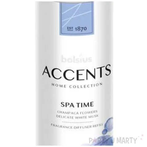 uzupelnienie do odswiezacza accents spa time bolsius 200 ml