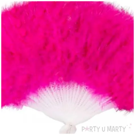 wachlarz piora rozowy widmann