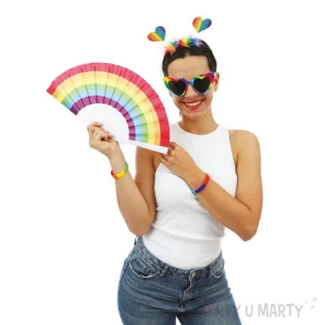 wachlarz tecza ptitclown