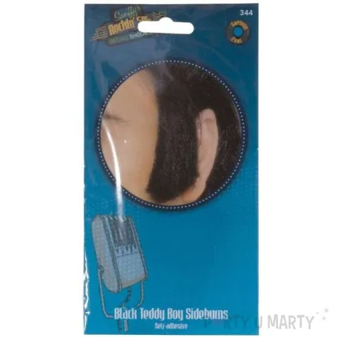 wasy party bokobrody teddy boy czarne smiffys