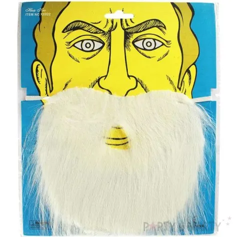 wasy party sarmata z broda biale kraszek