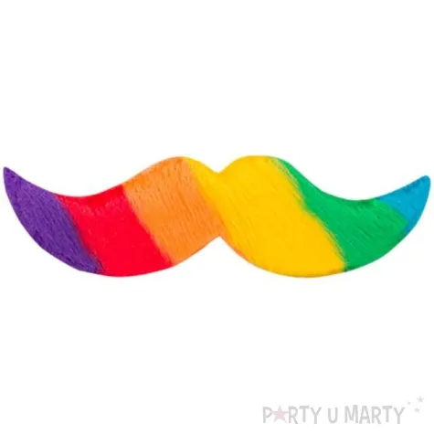 wasy party teczowe samoprzylepne boland