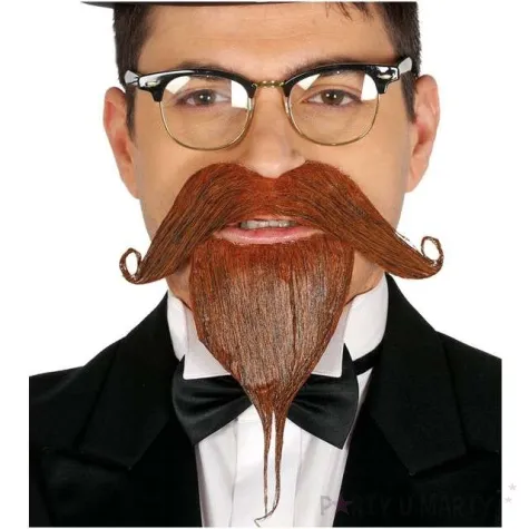 wasy party zyd z brodka brazowe guirca