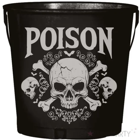 wiaderko cooler poison czarny guirca 19 x 23 cm