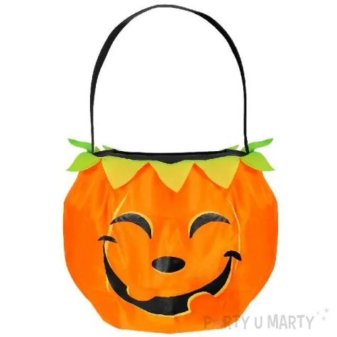 wiaderko na cukierki dynia materialowa widmann