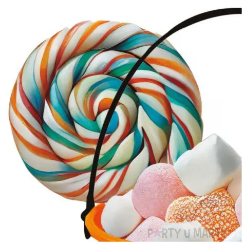 wiaderko na cukierki happy halloween male potwory guirca 20 cm