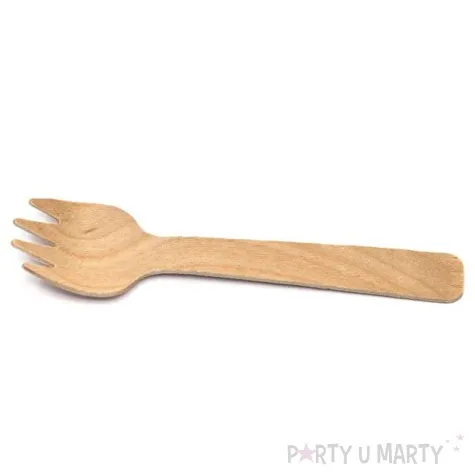 widelce drewniane classic naturalne tamipol 10 cm 10 szt