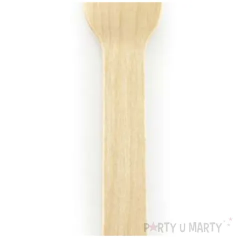widelce drewniane ekologiczne partydeco 15 5 cm 100szt