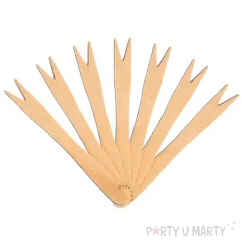 widelczyki drewniane classic naturalne tamipol 8 5 cm 20 szt