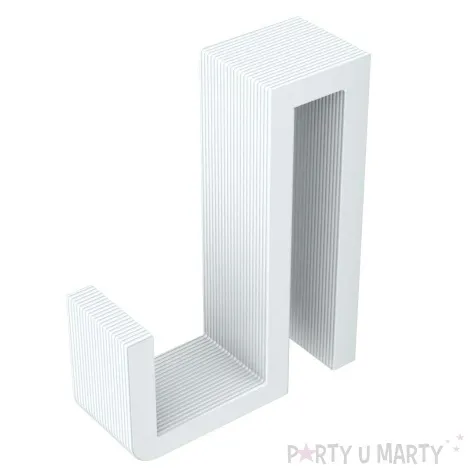 wieszak na kabine prysznicowa haczyk bialy 50x20 mm