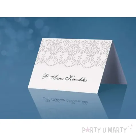 wizytowka na stol beauty flow partydeco 10 szt