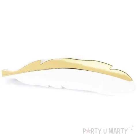 wizytowki na stol piorko zlote partydeco 10 szt