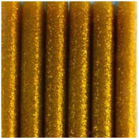 wklad klejowy classic zloty brokatowy aliga 11x100 mm 6 szt